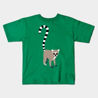 Ring-tailed lemur Kids T-Shirt